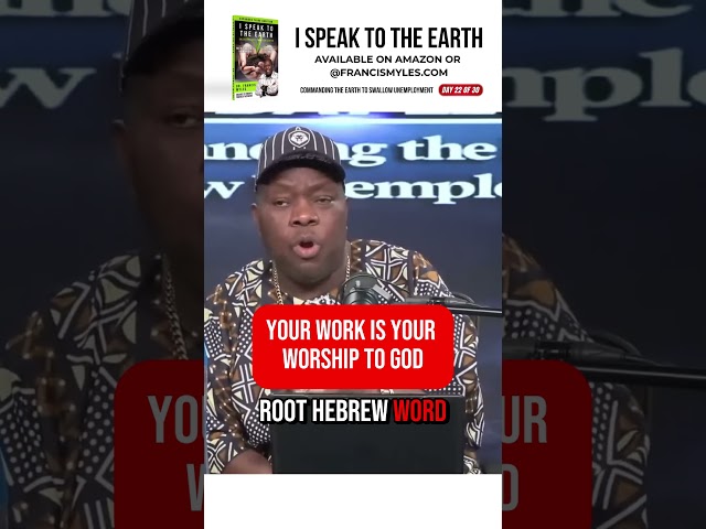 Your Work is your Worship to God