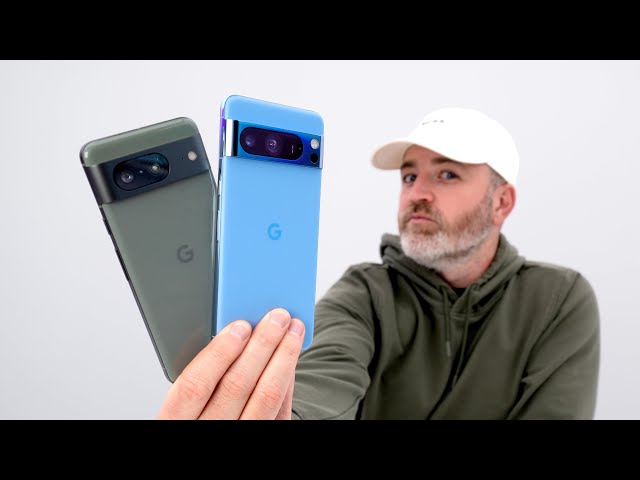 Google Pixel 8 vs Pixel 8 Pro Hands On