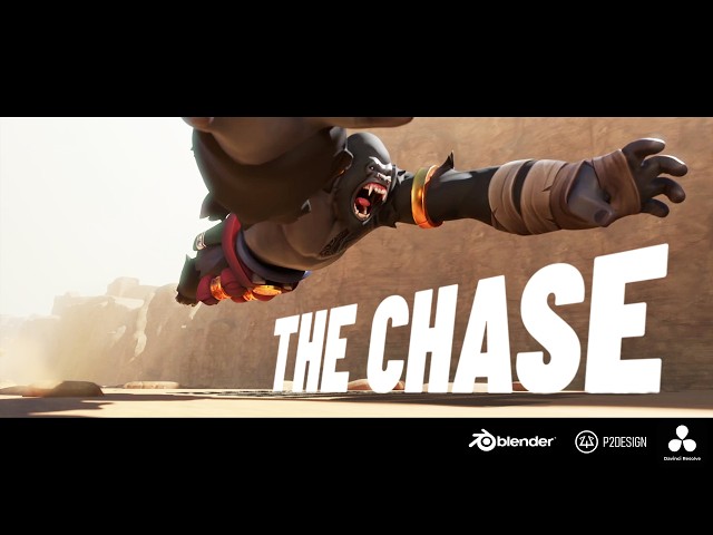 The Chase : Animated short movie, made in Blender