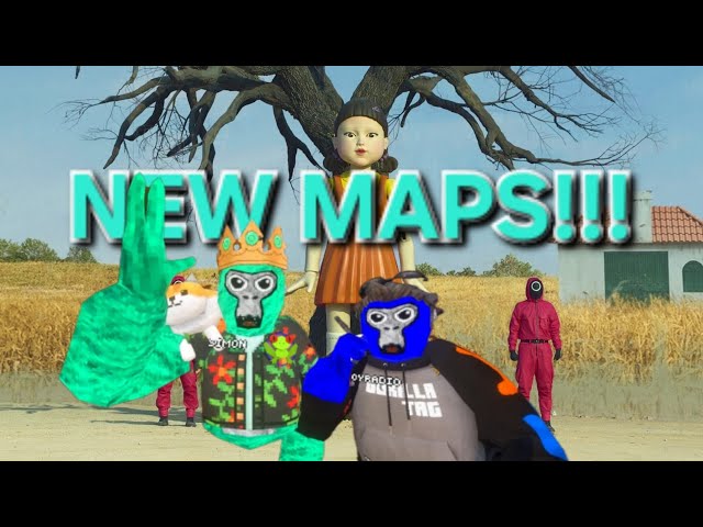 Crazy new maps in Gorilla Tag