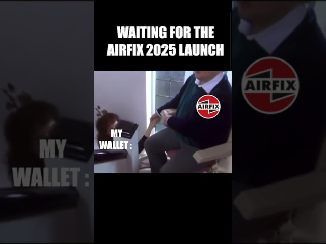 Airfix Launch 2025 14:01:25 at 4pm!! @OfficialAirfix #airfixmodels #scalemodel #airfix