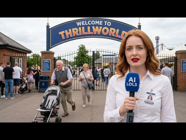 What REALLY Happens at a British Theme Park 🎢😬