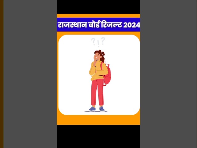 Rbse 10th board result 2024, 12th Board result 2024, class 10th, 12th board exam result 2024 #result