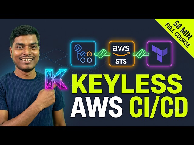 AWS OIDC + GitHub Actions + Terraform Full Course: Multi-Account, Multi-Region & 1-Click CI/CD
