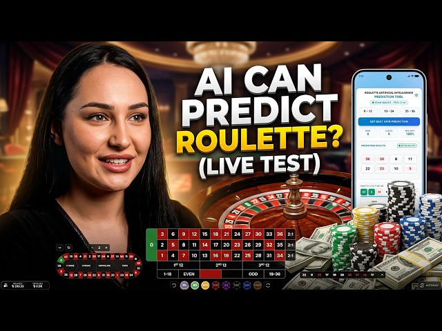 Can AI Predict Roulette Numbers? (Live Test)
