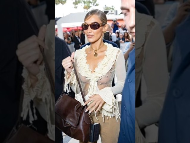 Bella Hadid wearing the Coach Chelsea Bag