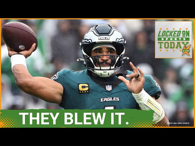 The Philadelphia Eagles Blew A PERFECT Opportunity Vs the LA Rams, Saquon Barkley HURT?