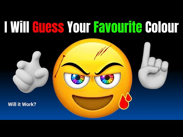 Can This Mind Reading Test Reveal Your Favourite Colour? 🌈