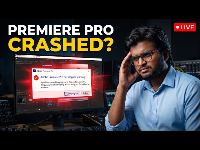 PROJECT FILE CRASHED 💀😭 | EDITING LIVE 🔴 #4 LIVE | Learn & Edit With Me
