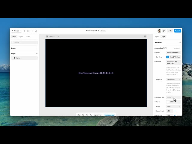 Add a Summarize With AI Button to Your Framer Site