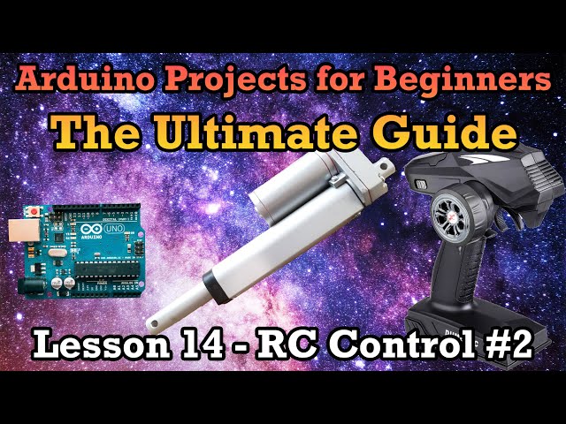 Arduino Ultimate Guide Lesson 14 – Remote Control (RC) Interface Part 2