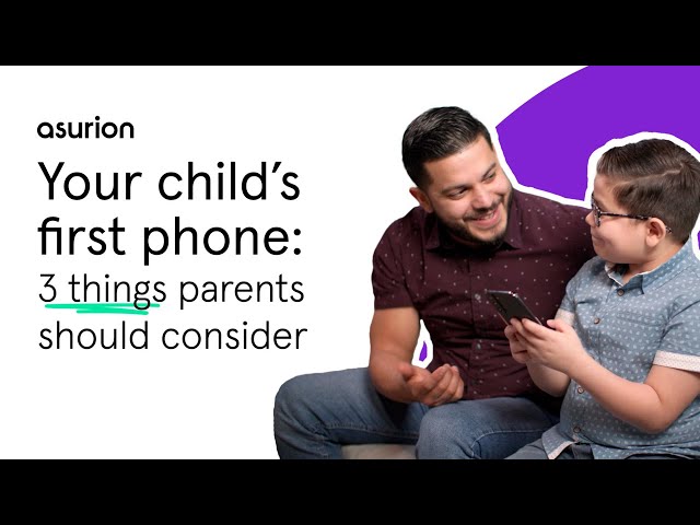 Your child's first phone: 3 things parents should consider | Asurion