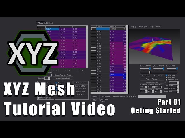 XYZ Mesh Tutorial Video 1 - XYZ Mesh Basics - How to get started