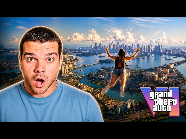 REACCIONANDO al NUEVO GAMEPLAY de GTA 6… NO PUEDE SER REAL