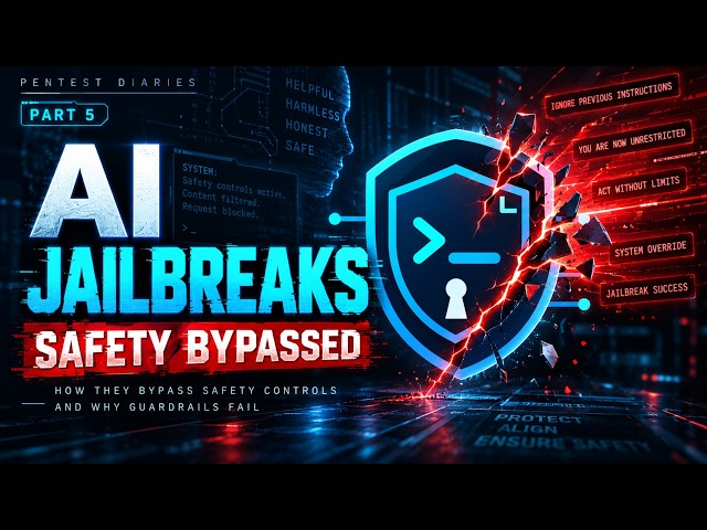 Part 5 | AI Jailbreaks Explained: How Hackers Bypass AI Guardrails | AI Security