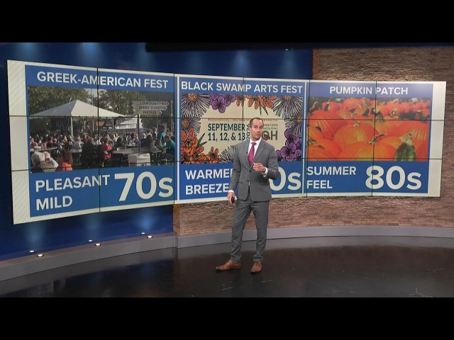 Warm, turning less humid Thursday night; beautiful outlook for Friday | WTOL 11 Weather