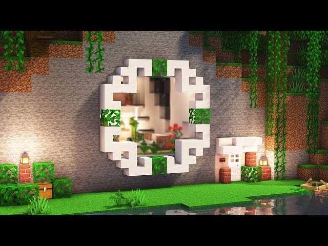 How to Build a Majestic Mountain House | Minecraft Tutorial 🍀 (#60)