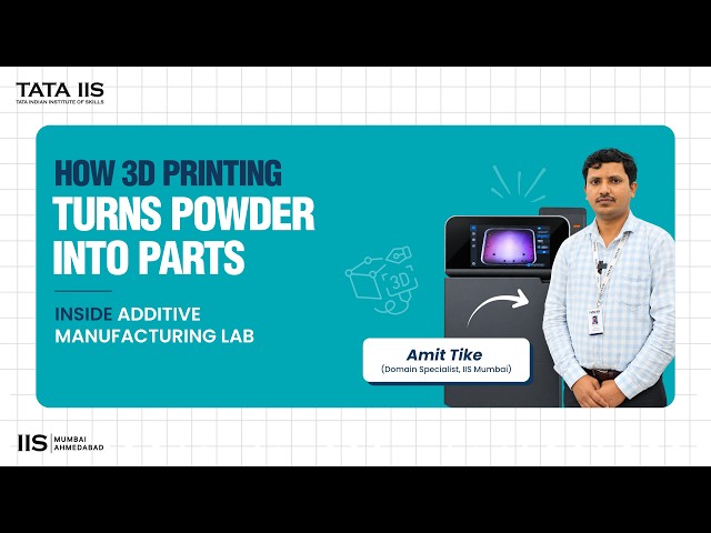 3D printing is more than watching a part take shape layer by layer. #additivemanufacturing