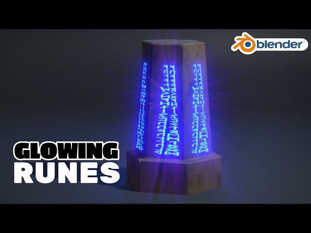 Make This Glowing Magic Obelisk in Blender (Step by Step) ⚡