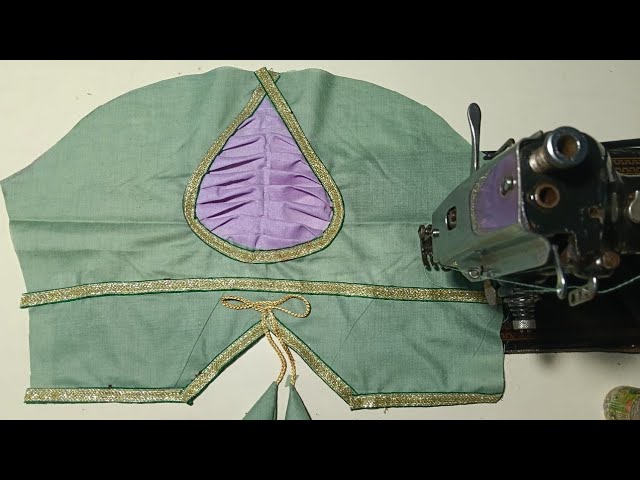Half Sleeve New Design Stitching | Half Baju Paidal Design Cutting Tutorial