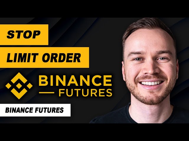 How to Set a Stop Limit Order (Binance Futures)