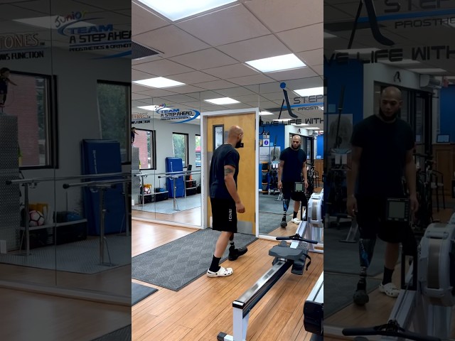 Amputee Running : Practicing Gait with Brand New Prosthesis