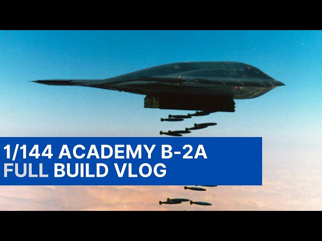 1/144 Academy B-2A Stealth Bomber: Complete Build
