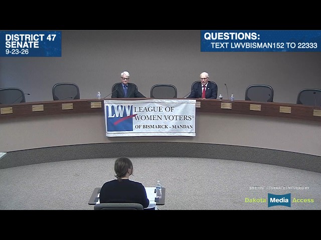 League of Women Voters – District 47 Senate Candidate Debate