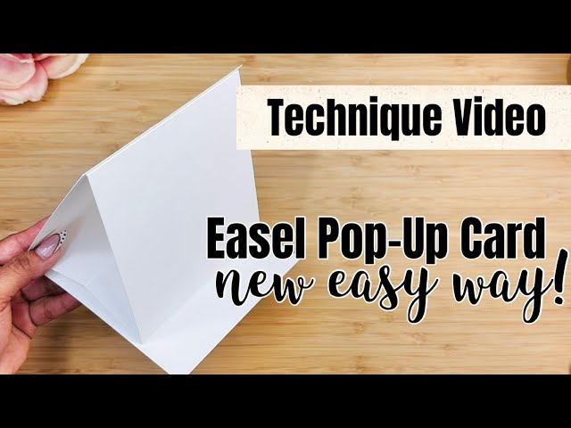 Easel Pop-Up New easy way!! | Technique Video