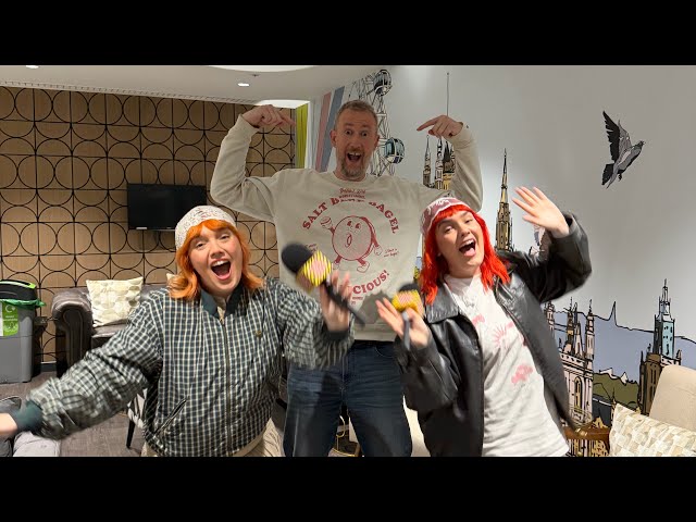 Catch us on Season 31 of Task Master #TruthOrDare #taskmaster #thompsontwins #littlealexhorne 