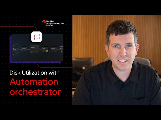 Disk Utilization with Automation orchestrator
