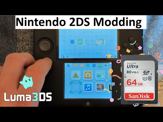 Console Chaos: Installing Luma 3DS CFW on a Nintendo 2DS