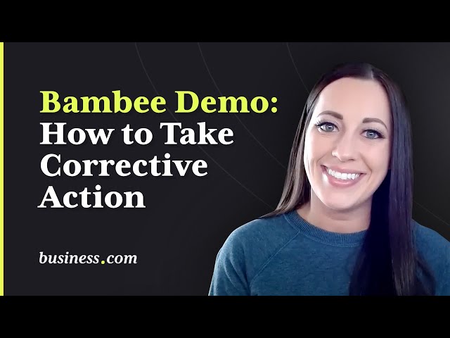 Bambee Demo: How to Take Corrective Action