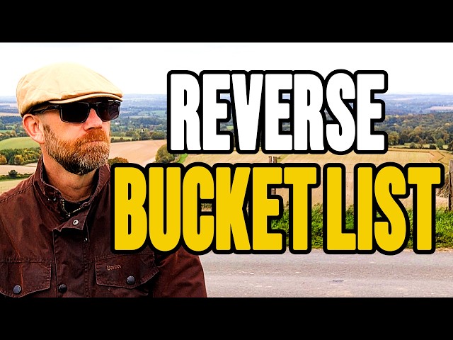 The "Reverse Bucket List": A Genius Hack for Instant Happiness