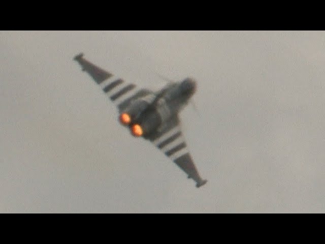 RAF Eurofighter Typhoon Display Team’s D-Day-themed livery Display at RIAT 2024