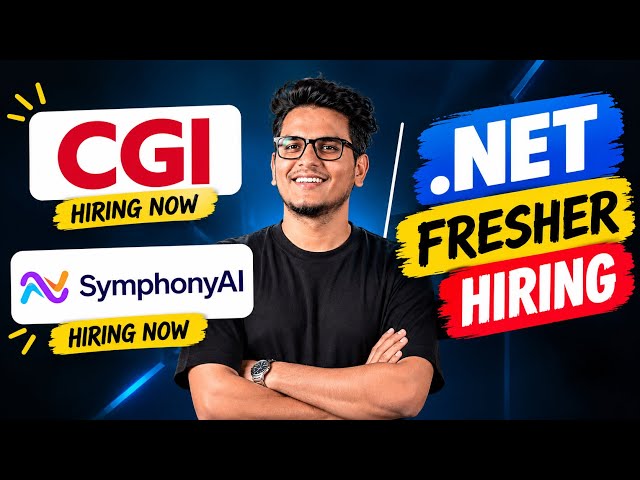 Latest IT Jobs  🔥 | Software Engineer & .NET Developer Jobs | Freshers & Experienced | Apply Now