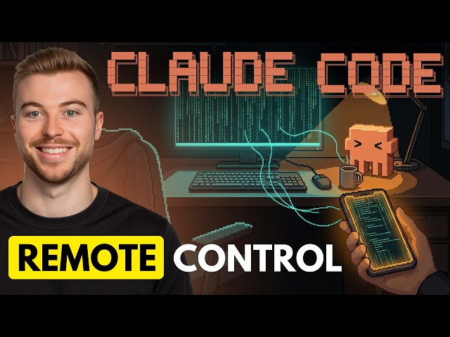 Control Claude Code From Your Phone! (Setup in 5 Minutes)