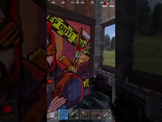 if you come out here you're dying...