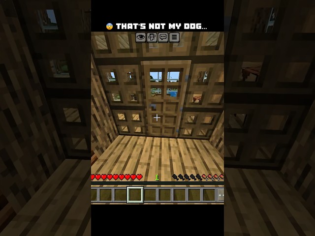 Something Is Wrong With My Dog… #minecraft #minecraftshorts