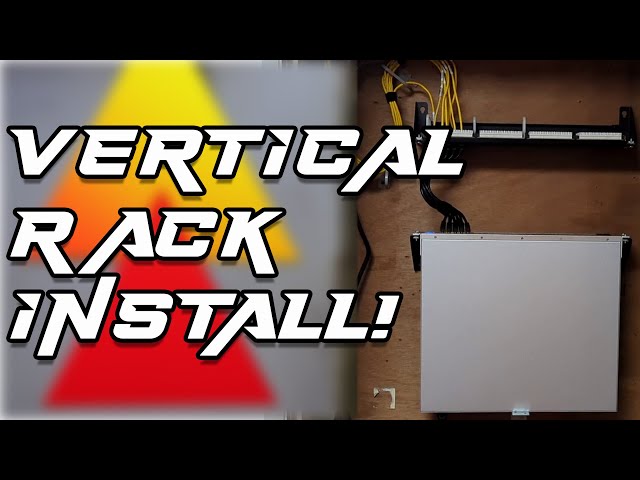 IDF Vertical Rack Install - Lessons Learned