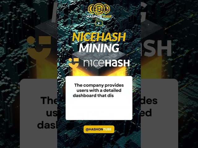 Nicehash All In One Mining Dashboard #crypto #shorts