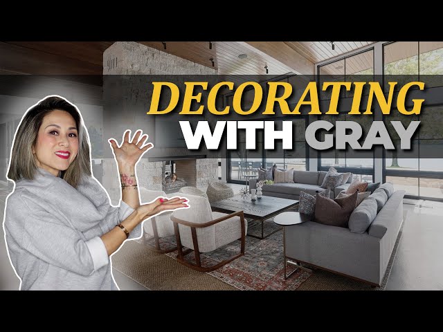 DECORATING WITH GRAY 🩶 How to Update 2010 Grays in Your Home | Julie Khuu