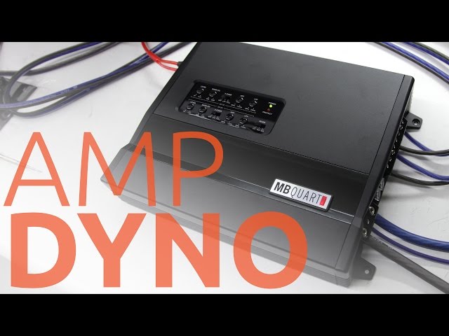 MB Quart ZA1-320.4 Amplifier Dyno Test | SMAD D'Amore AD-1