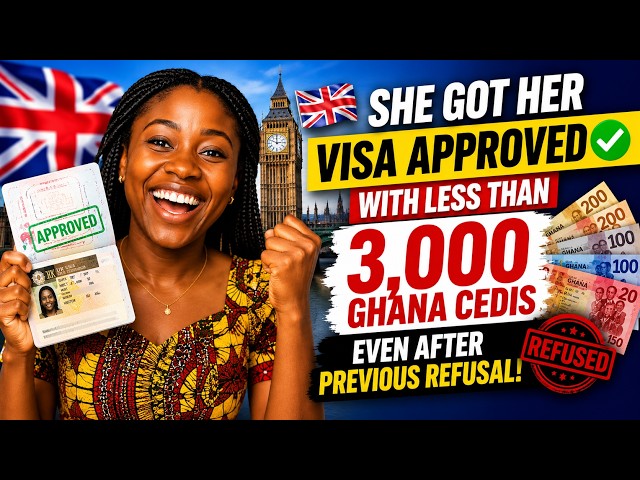She Got a UK Visa After Refusal With Less Than GHS 3,000!