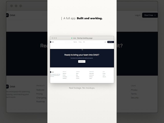 How to Build a Full App in Seconds With AI #shorts #AI