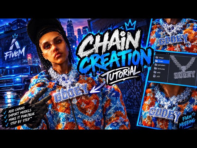 How To Make A Custom FiveM Chain with Blender and 3DS Max | FULL TUTORIAL