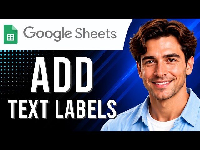 Google Sheets: How to Add Text Labels to Charts (Charts Tutorial for Beginners) (2026 Guide)
