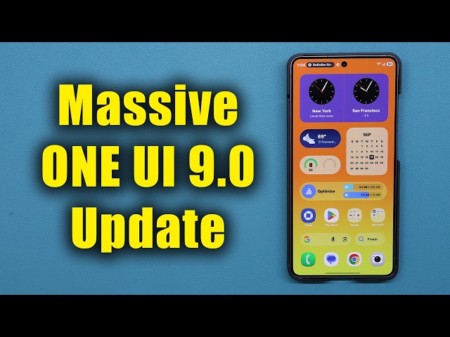 Official One UI 9.0 Rolling Out NOW! (Eligible Devices & Top New Features)