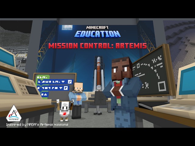 Mission Control: Artemis - Official Minecraft Education Trailer