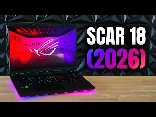 Asus ROG Strix SCAR 18 (2026) REVIEW - The FASTEST Gaming Laptop (Ever...?)